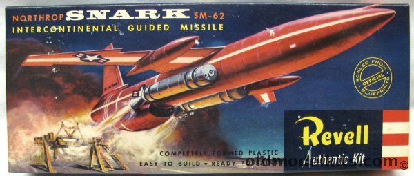 Revell 1/80 Northrop SM-62 Snark - Intercontinental Guided Missile  'S' Issue, H1801-89 plastic model kit
